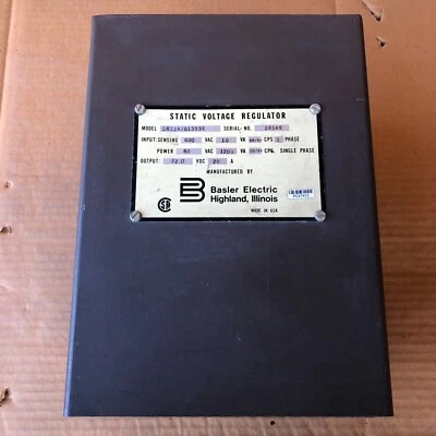 Basler Electric SR32A-2B13B3E Statischer Spannungsregler - Image 1 of 4