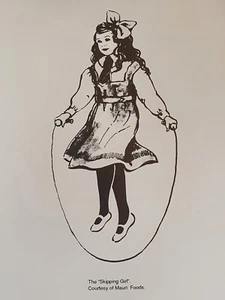The Drawings of Jim Minogue - Skipping Girl - M. Jorgensen 1989 1st SC Scarce - Picture 1 of 9