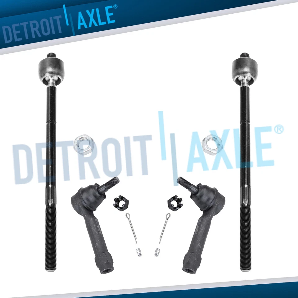 Extremos de barra de amarre exterior interior delantero para Chrysler Town & Country Voyager Dodge Caravan Foto 1 de 4