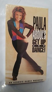 Paula Abdul's Get Up And Dance Aerobic Dance Workout VHS New Sealed - Picture 1 of 3