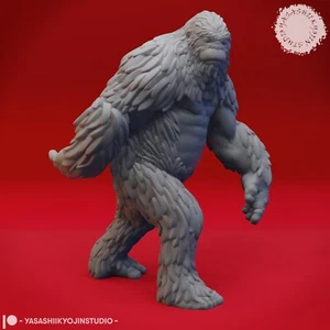 Sasquatch - 32/54mm Miniature for Tabletop RPGs (DnD, D&D, Pathfinder) - Picture 1 of 4