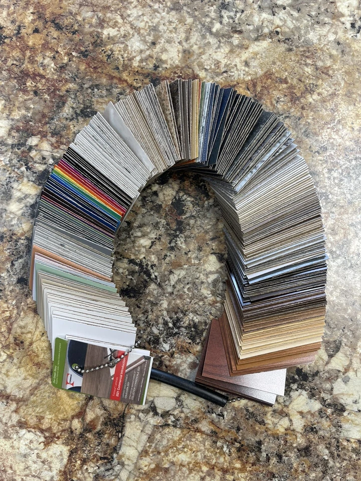 Formica full line laminate sample chain Current, Crafts, Color Chips