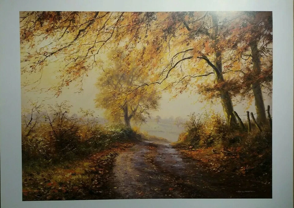 Rex Preston Otoño Dorado Paisaje Campesino Campesino Foto 1 de 1