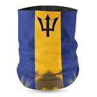 Barbados Flag Face Bandana