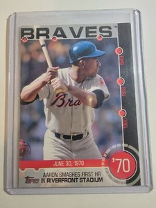 2015 Topps Baseball History # 7B Hank Aaron