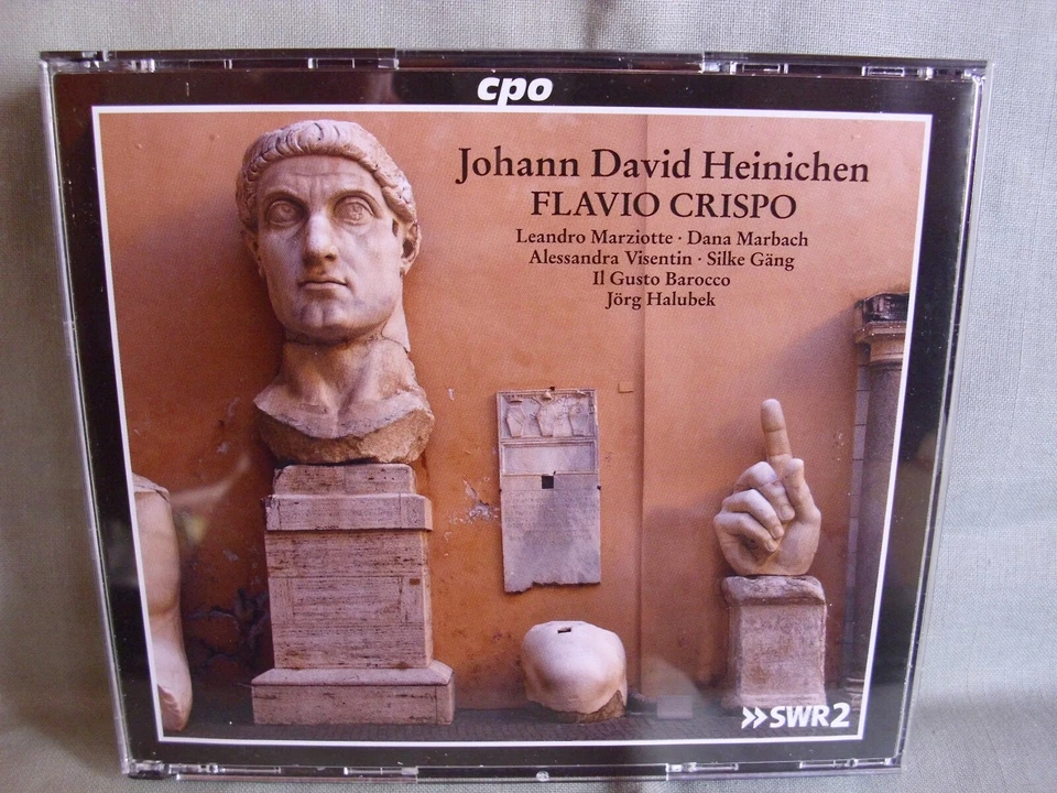 J.D.Heinichen- Flavio Crispo- 3-CD-Box- CPO 2018 WIE NEU - Bild 1 von 1