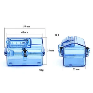 Transparent Waterproof ESC Receiver Case Sealed Box  For RC Boat Models - Picture 1 of 5