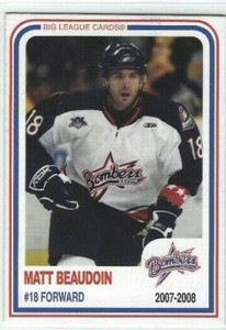 2007-08 Dayton Bombers (ECHL) Matt Beaudoin