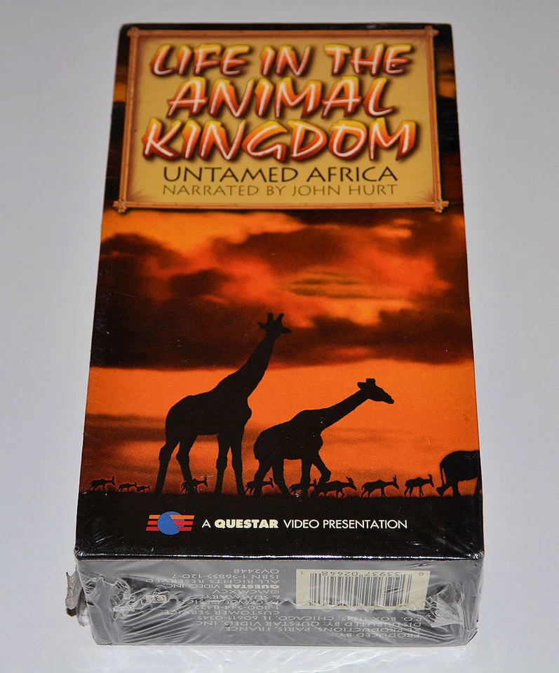 LIFE IN THE ANIMAL KINGDOM VHS Tape 2 TAPES - Image 1 of 1