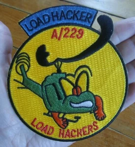 A Company 229th Aviation Battalion ~ LOAD HACKERS ~ US ARMY Military Patch - Picture 1 of 6
