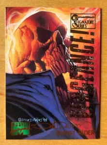 1995 Fleer Marvel Masterpieces E-Motion Signature Series Ghost Rider #37 - Picture 1 of 2