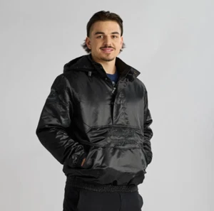 Chaqueta de invierno Montreal Canadiens NHL Starter para hombre con un cuarto de cremallera apagón - Imagen 1 de 10