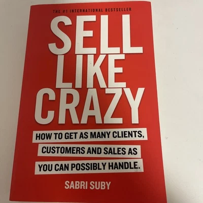 SELL LIKE CRAZY By Sabri Suby (English, Paperback) Book FREE POSTAGE - image 1 of 4
