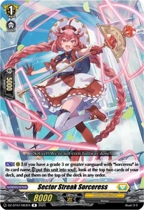 Cardfight Vanguard card DZ-BT07/083EN R Sector Streak Sorceress Moon Fangs & Cer - Zdjęcie 1 z 1