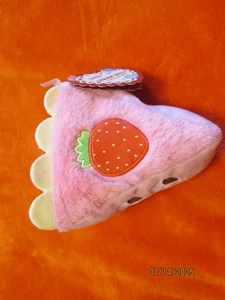 Caja de corteza paja Betty Cheesecake perro juguete grande 50+ libras chirrido arrugado nuevo con etiquetas - Imagen 1 de 8