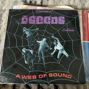 The Seeds - A Web Of Sound LP GNP 2033 STEREO Crescendo Vinyl - Picture 1 of 4