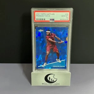 Frances Tiafoe 🇺🇸 (PSA 10 | POP 22) -- 2021 Topps Zafiro Cromo 🎾 #66 - Imagen 1 de 2