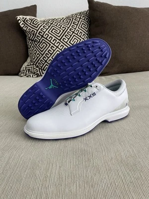 Men's 11.5 - Nike Jordan ADG 5 Golf Shoes White Grape Ice FQ6642-100 New - Image 1 of 4