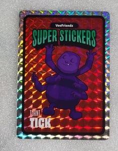 PSA Magazine VeeFriends  Turnt Tick Red Super Stickers PSA EXCLUSIVE - Picture 1 of 2
