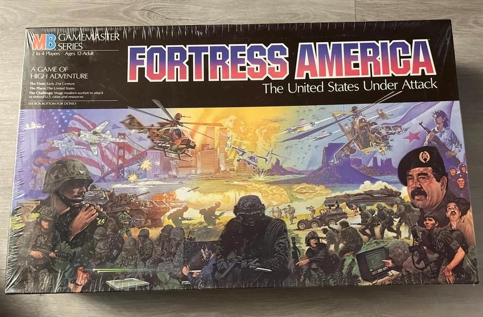 SELLADO DE FÁBRICA NUEVO FORTRESS AMERICA GameMaster A Milton Bradley Hame 1987  Foto 1 de 4