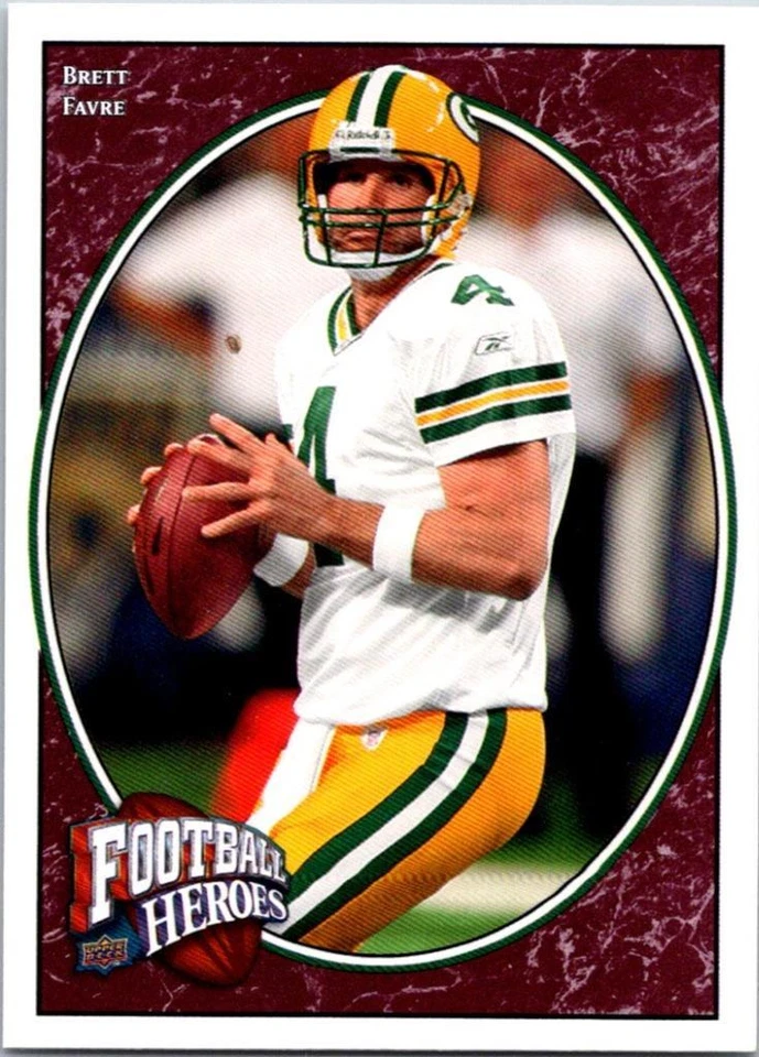 BRETT FAVRE 2008 Upper Deck Heroes #8  ($0.75 MAX SHIP) - Image 1 of 1