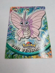 Topps Pokémon #49 Venomoth Flying Bug Pokémon Regular TV Animation Edition MP - Picture 1 of 9