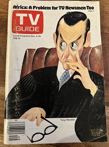 TV GUIDE MAGAZINE DECEMBER 4-10, 1976 TONY RANDALL, Western Washington Edition - Picture 1 of 3