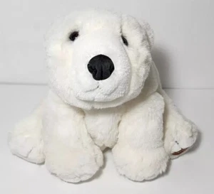 Dakin Lou Rankin Polar Bear Little Friends Plush Chubby Sad Eyes Signed Foot Vnt - Picture 1 of 16