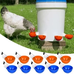 Geflügel-Kit Trinkbecher Futter wasser zubehör Für Küken Enten gans - Bild 1 von 11
