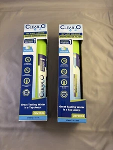 Clear2O RV and Marine Inline Water Filter - 2 Micron Solid Carbon Block CRV2006 - Picture 1 of 7