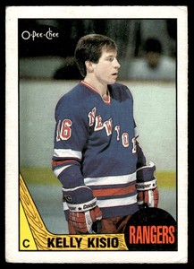 1987-88 O-Pee-Chee Kelly Kisio New York Rangers #76