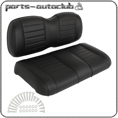 Kit de asiento delantero para carro de golf nuevo para E-Z-GO TXT negro juego de cojines delanteros para carro de golf Foto 1 de 4