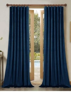 StangH Velvet Curtain Panels - Picture 1 of 3