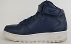 Nike Air Force 1 Mid Mens Size 8.5 Obsidian/white Basketball Shoes 315123-415