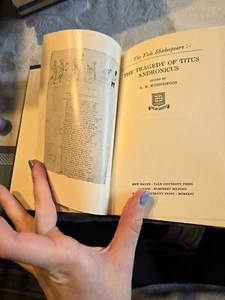 The Yale Shakespeare The Tragedy Of Titus Andronicus 1926 Hardcover 1st Print - Picture 1 of 10