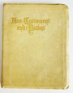 Vintage Antique Universal Book & Bible House New Testament and Psalms King James - Picture 1 of 8