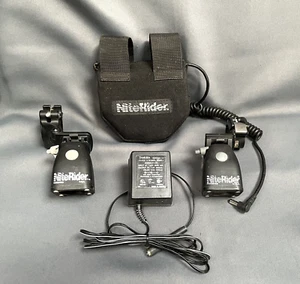 NiteRider Bike Headlights, Handlebar Mounts, Rechargeable Battery Pack & Charger - Picture 1 of 20