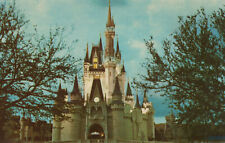 Cinderella Castle Fantasyland Florida Walt Disney World Disneyland Postcard