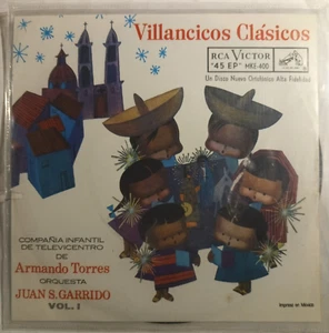 COMPAÑIA INFANTIL DE TELEVICENTRO -VILLANCICOS CLASICOS- MEXICAN 7" EP PS, XMAS - Picture 1 of 4