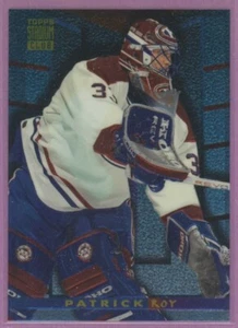 1994 94-95 TOPPS STADIUM CLUB FINEST INSERT CANADIENS PATRICK ROY #9 - Bild 1 von 1