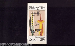 Stati Uniti - 1991 libretto mosche pesca - U/M - SG SB156 - Foto 1 di 2