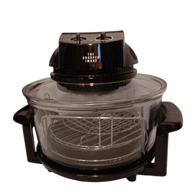 The Sharper Image SUPER WAVE OVEN Model 8217 1300 Watt 15qt Tested & Works 10pc - Image 1 of 4