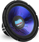 Car Vehicle Subwoofer Audio Speaker - 12 Inch Blue Injection Molded Cone, Blue C
