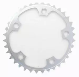 Anillo de cadena de plata Stronglight Dural 5083 9/10 velocidades 110 mm BCD plata 51T - Imagen 1 de 1