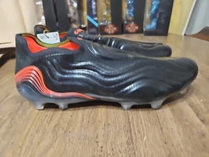 Adidas Men's COPA SENSE.1 FG Soccer Cleats Black/Red GW3606 Size 12.5 Fusion - Picture 1 of 10