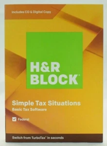 H&R BLOCK Tax Software Basic 2019 for PC/MAC - Picture 1 of 3
