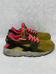 Nike Air Huarache Premium Desert Moss Men's 704830-302 Size 10 - Picture 1 of 13
