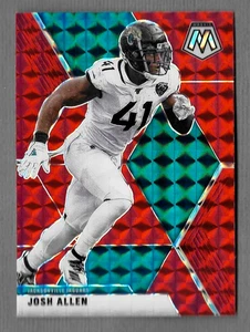 JOSH ALLEN 2020 MOSAIC FOOTBALL PRIZM INSERT CARD #102 JAGUARS - Picture 1 of 2