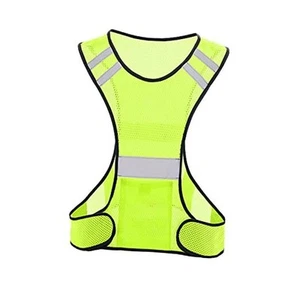 Reflective Running Vest, High Visibility Running Gear with Large Pocket - Picture 1 of 7