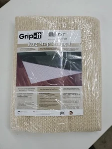 NIP GRIP-IT hellbraun Teppich Stop Matte rutschfeste Pad 5" x 7" Teppich Traktion natürlich - Bild 1 von 6